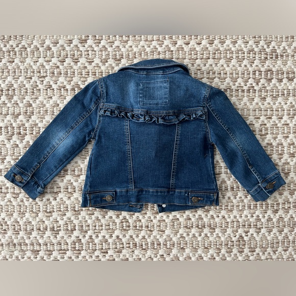 Urban Republic Jean Jacket NWT 2T with ruffles - Picture 2 of 3